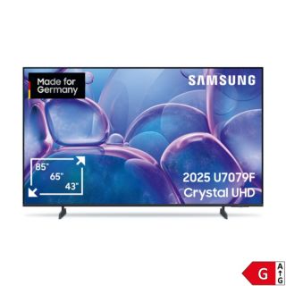 SAMSUNG 50"/125cm, EEK G 4K Smart TV Crystal‑Prozessor MetalStream Design
