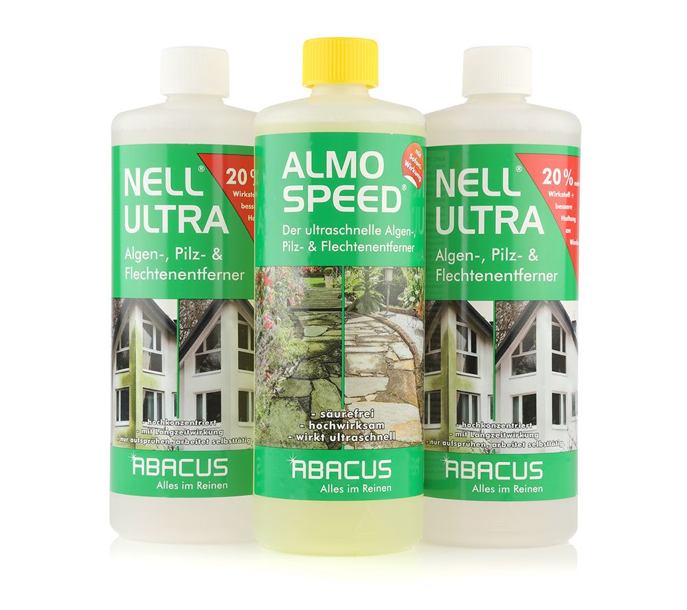 ABACUS Nell Ultra Algen- & Flechtenentferner inkl. Almo Speed 