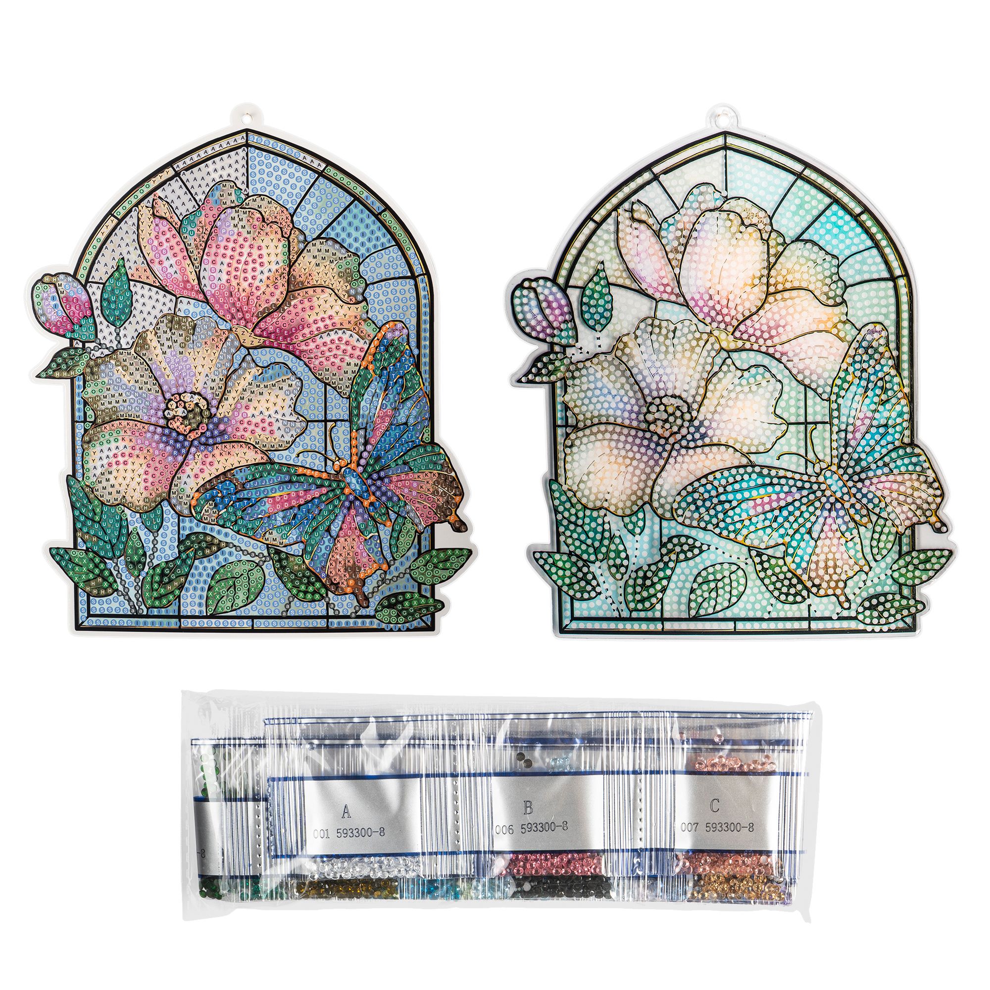 Halloween Diamond Painting Geist - Fensterbilder Mit Diamant Steinchen DIY Set