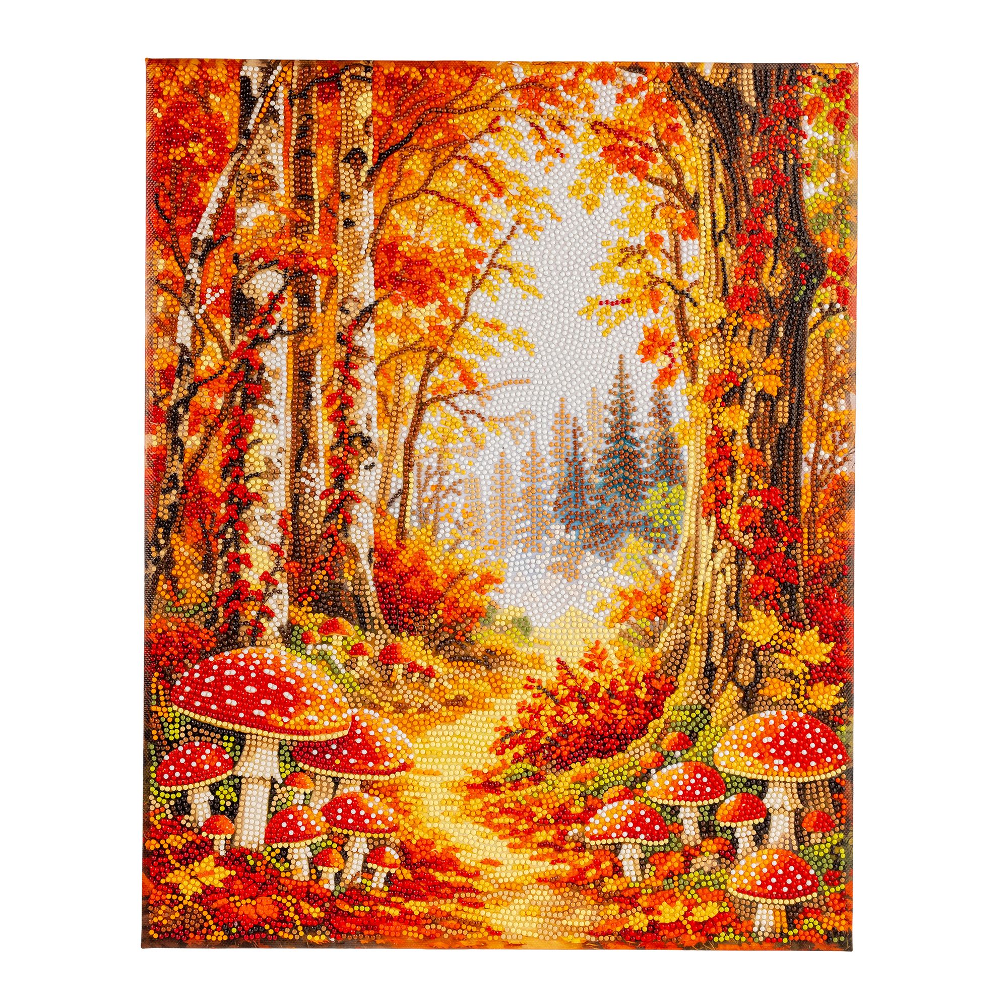 CRAFT BUDDY™ Diamond Painting Bild 40x50cm im Wald 5tlg.