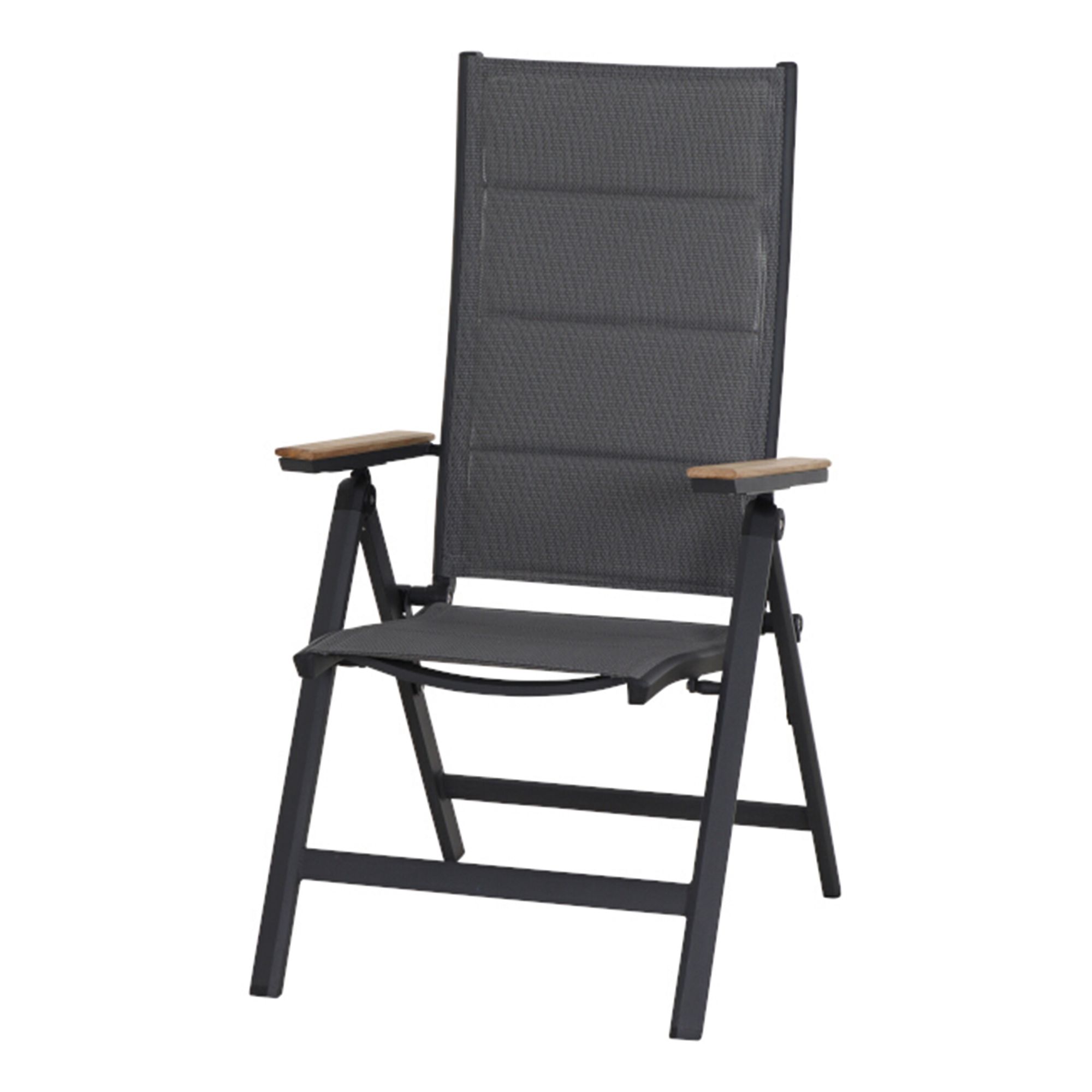 SIENA GARDEN Klappsessel TESORO 5-fach verstellbar Aluminiumgestell