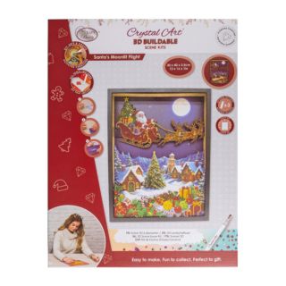 CRAFT BUDDY™ Diamond Painting 3D Bild 30x40cm inkl. LED 9tlg.