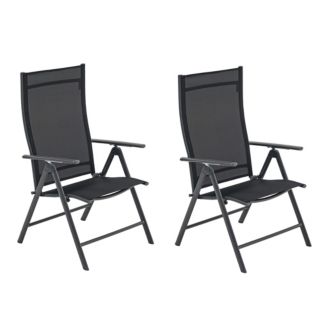 GREEN LOUNGE 2 XL-Alu-Klappsessel ergonomisch geformt 7-fach verstellbar belastbar bis 140kg