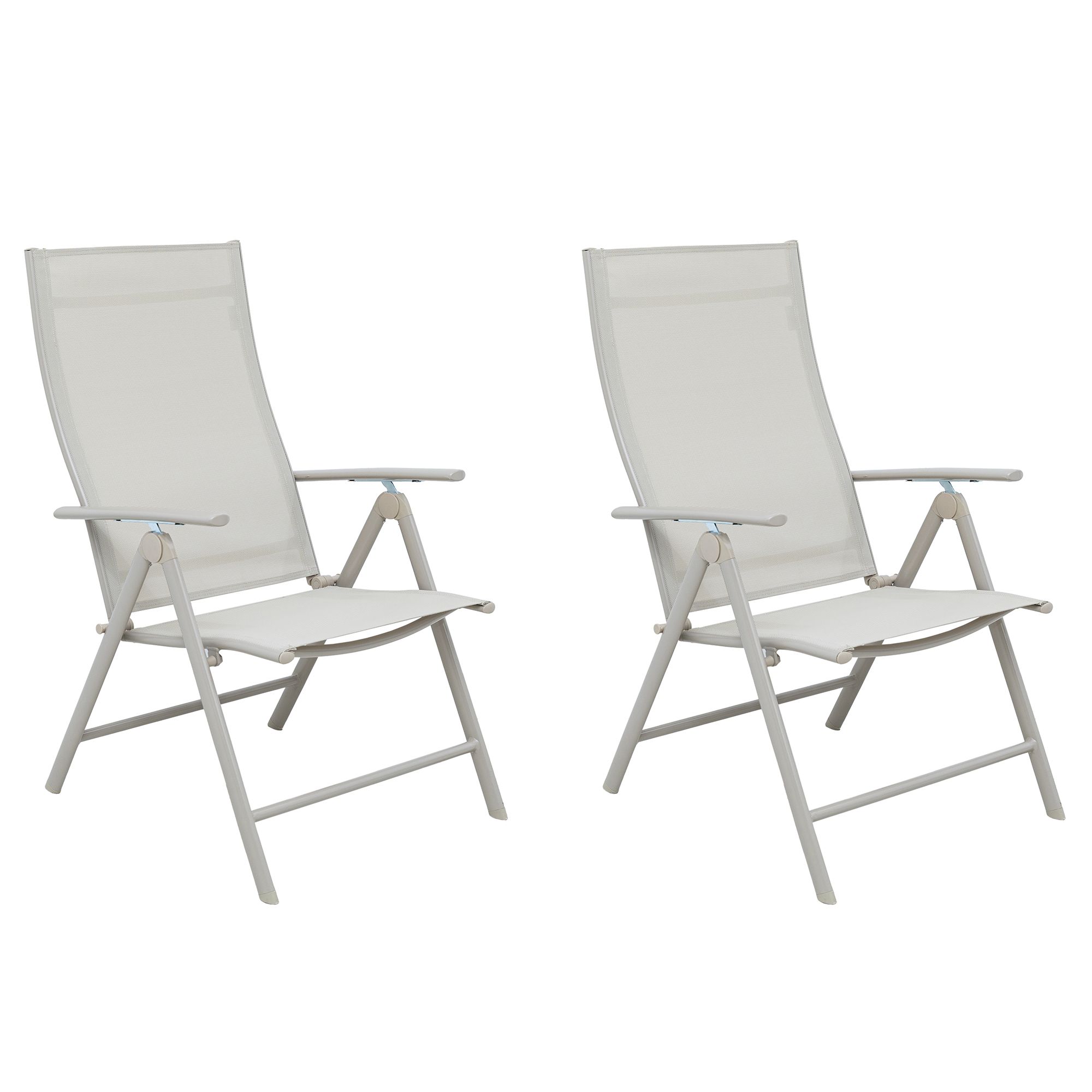 GREEN LOUNGE 2 XL-Alu-Klappsessel ergonomisch geformt 7-fach verstellbar belastbar bis 140kg