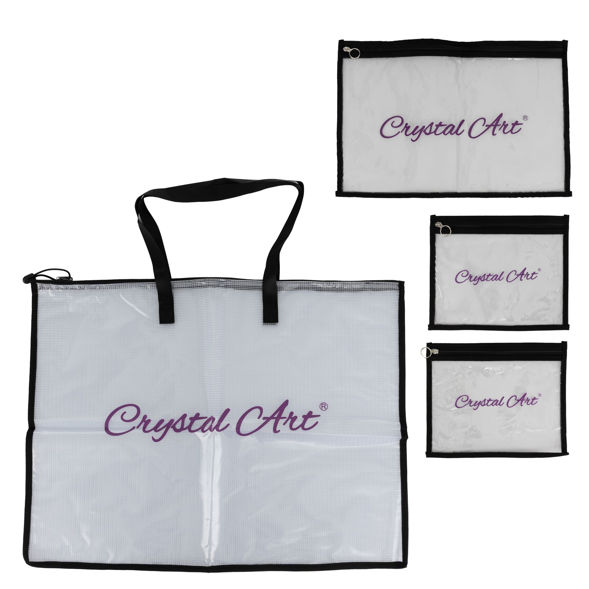 CRAFT BUDDY™ Aufbewahrungs-Set Beutel in verschiedenen Größen 4tlg.