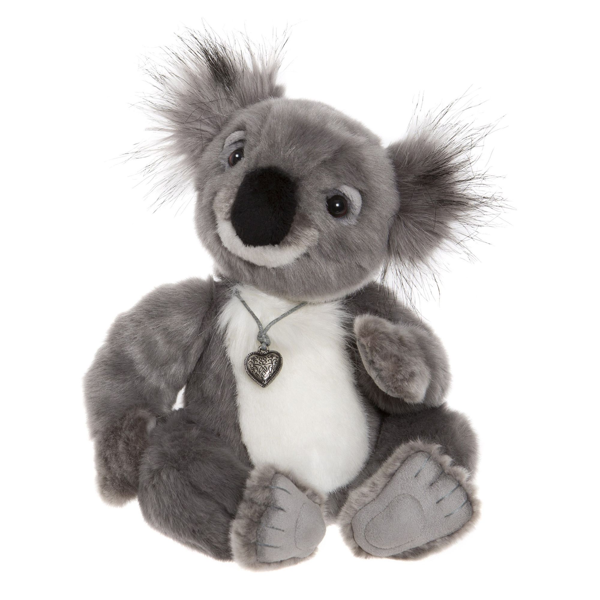 CHARLIE BEARS® Plüsch Koala Kayla mit Herz Höhe ca. 28cm QVC.de