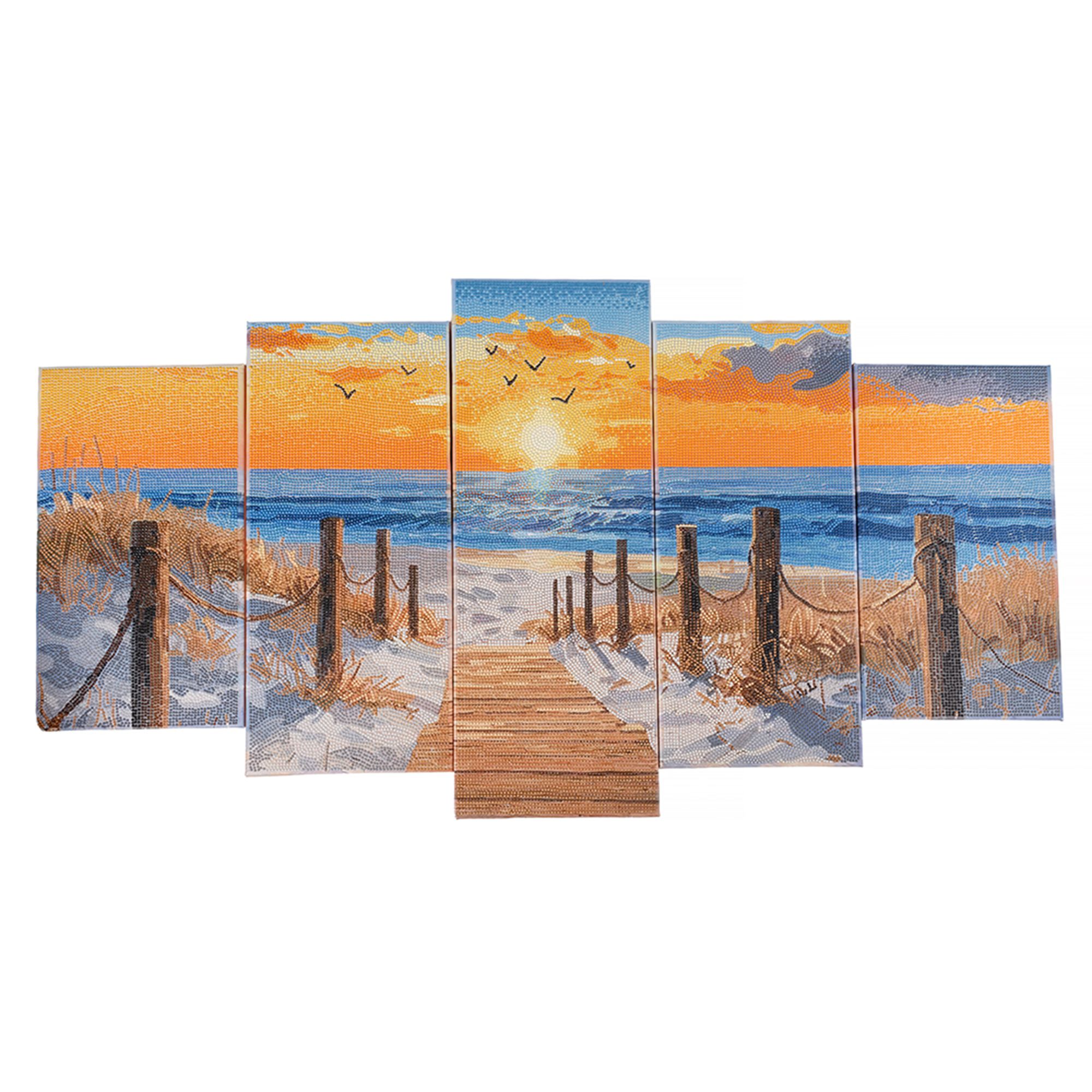 CRAFT BUDDY™ Diamond Painting Polyptychon ca. 110x60cm 12tlg.