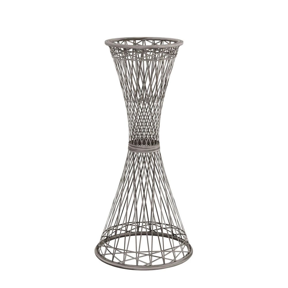 MASSON® Fiberglas-Pflanzsäule mit Kunststoffeinsatz ca. 48x48x60cm 10J. Herstellgarantie