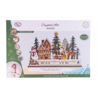 CRAFT BUDDY™ Diamond Painting Weihnachtdeko Countdown bis xmas, 5tlg.