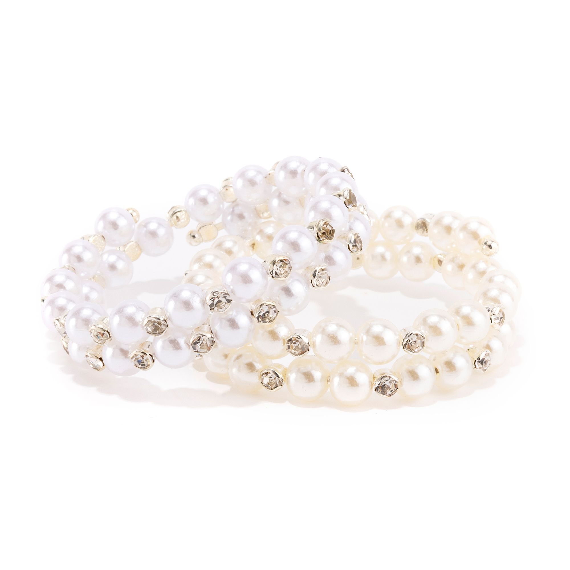 CRAFT BUDDY™ Schmuck-Set Armbänder mit Memory Wire 7tlg.