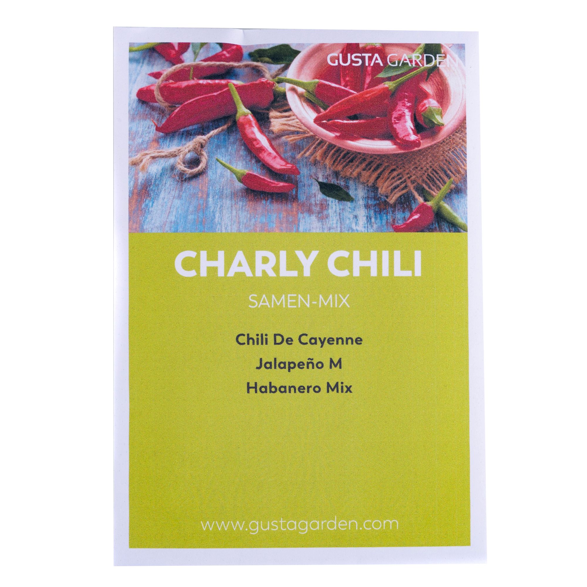GARDEN Charly Chili inkl. Langzeitbewässerung & Samen-Mix Rankhilfe GUSTA