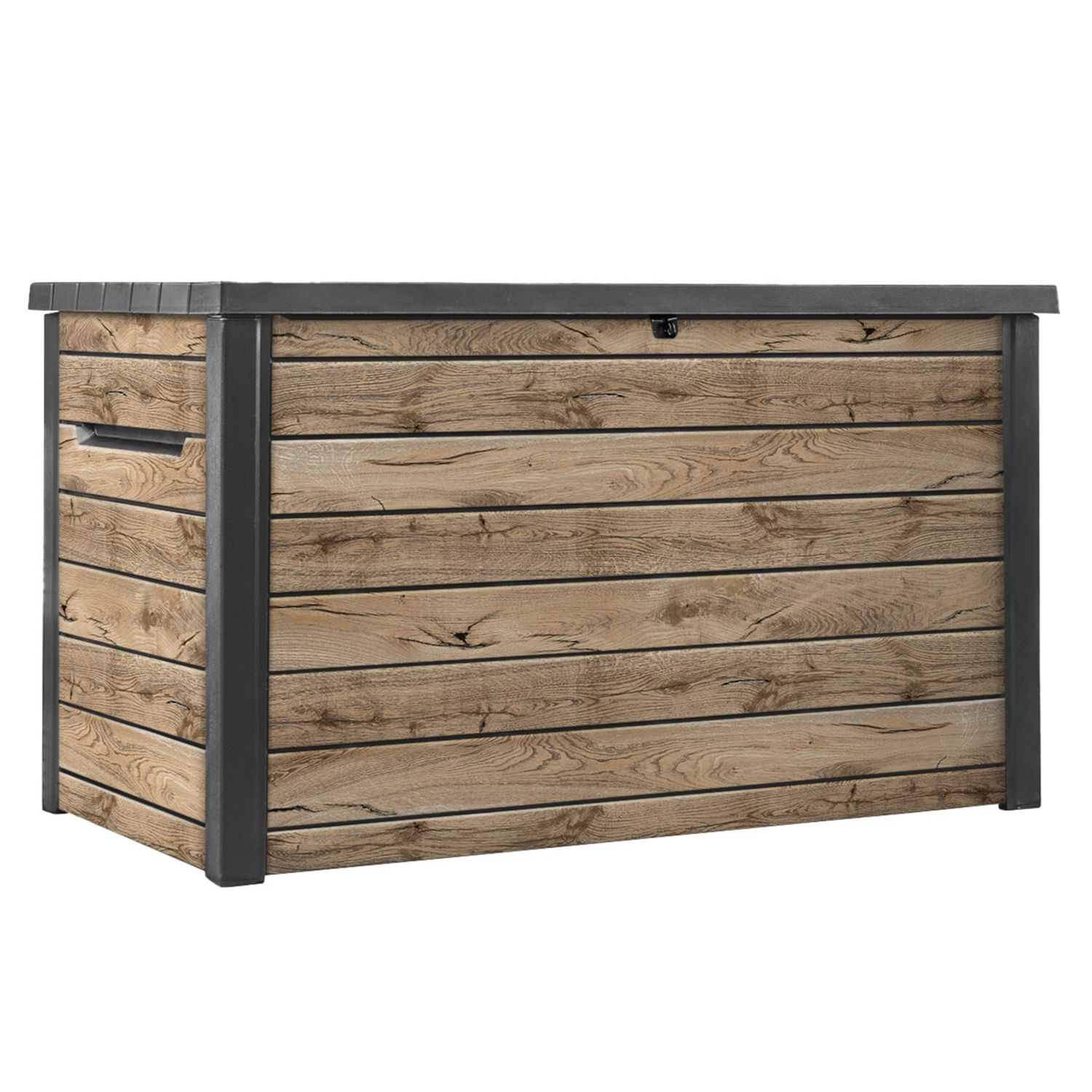 KETER® Gartenbox ONTARIO 870l Decocoat Pine mit Gasdruckfedern ca. 147x83x86cm
