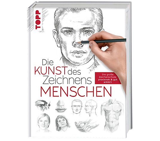 TOPP Kreativbuch Die Kunst des Zeichnens Menschen