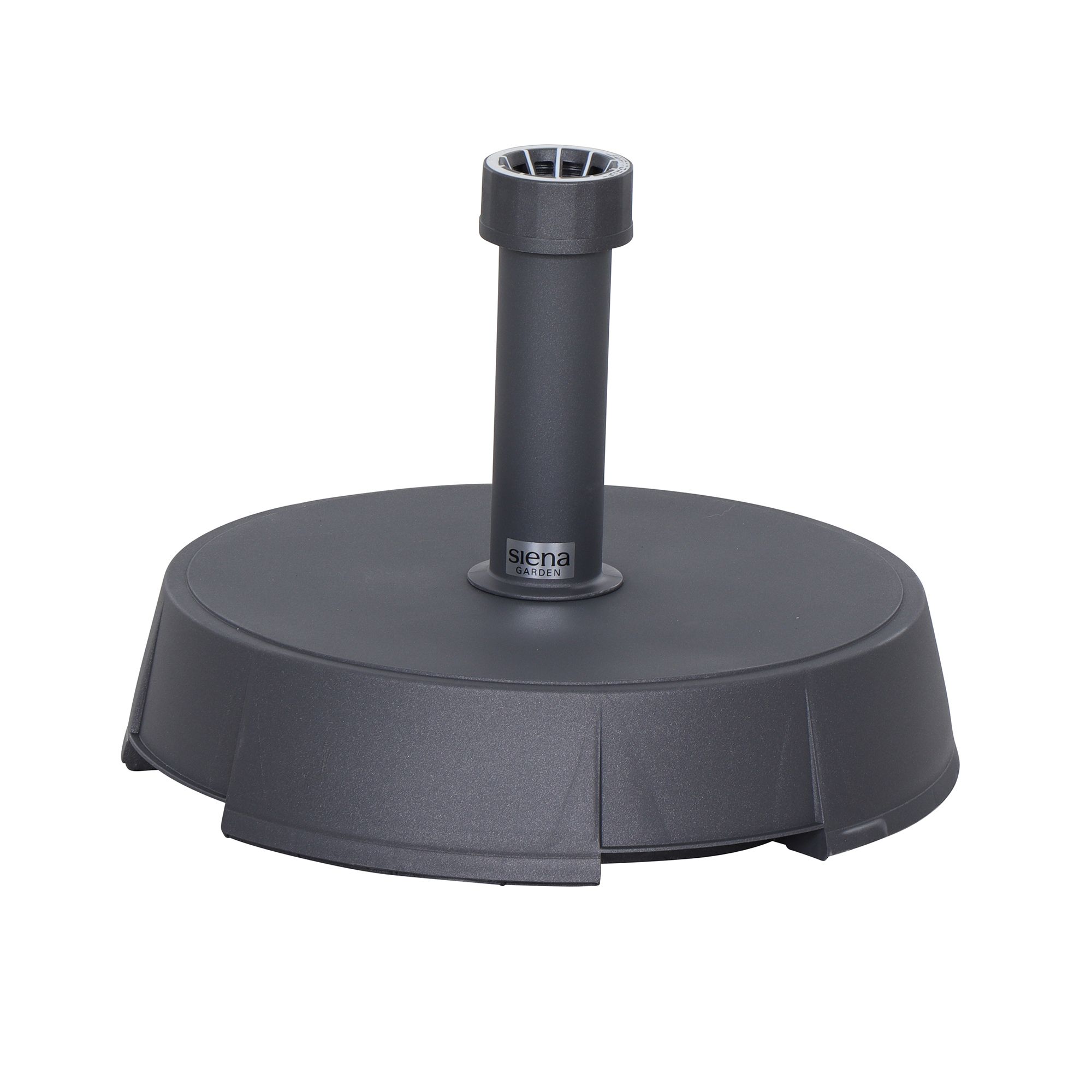 SIENA GARDEN Schirmständer 30kg Kunststoff/Beton Griff & Handmulde ca. 40x11cm