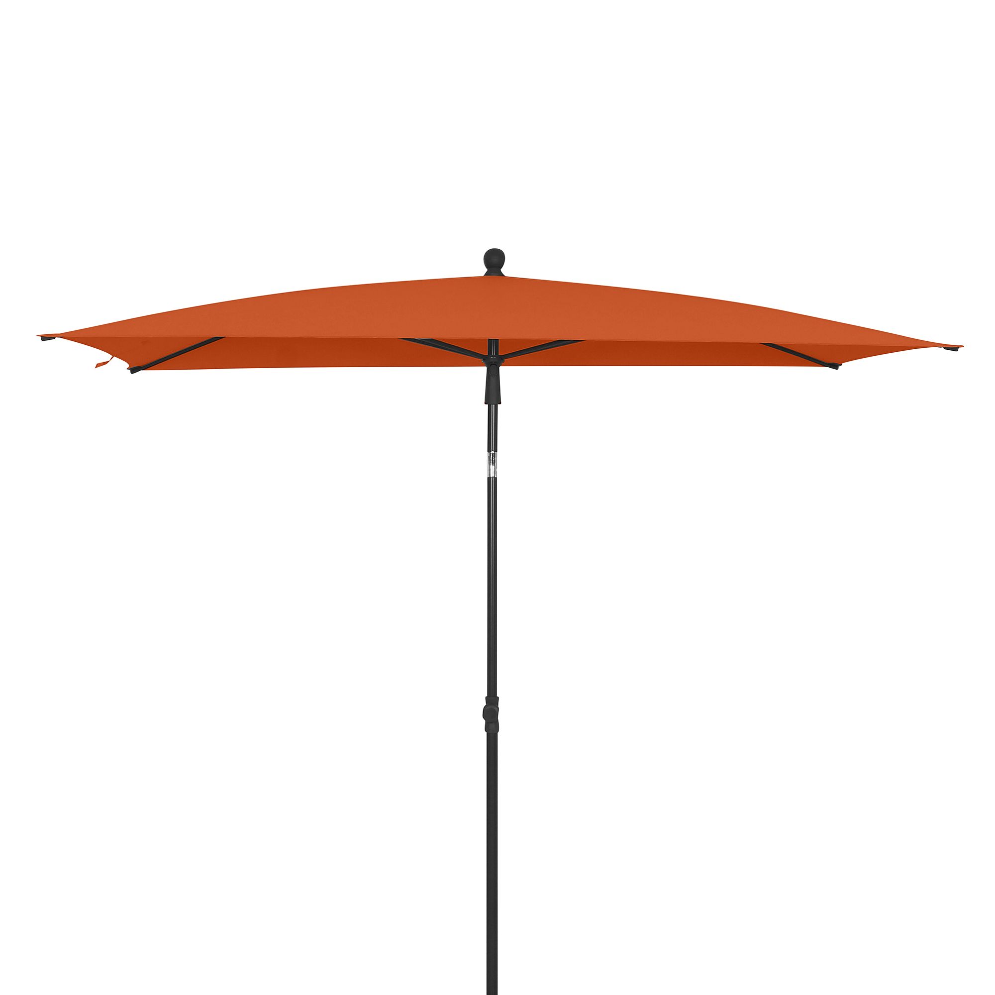 SIENA GARDEN Mittelstockschirm City UV Schutz 50+ ca. 210x140cm