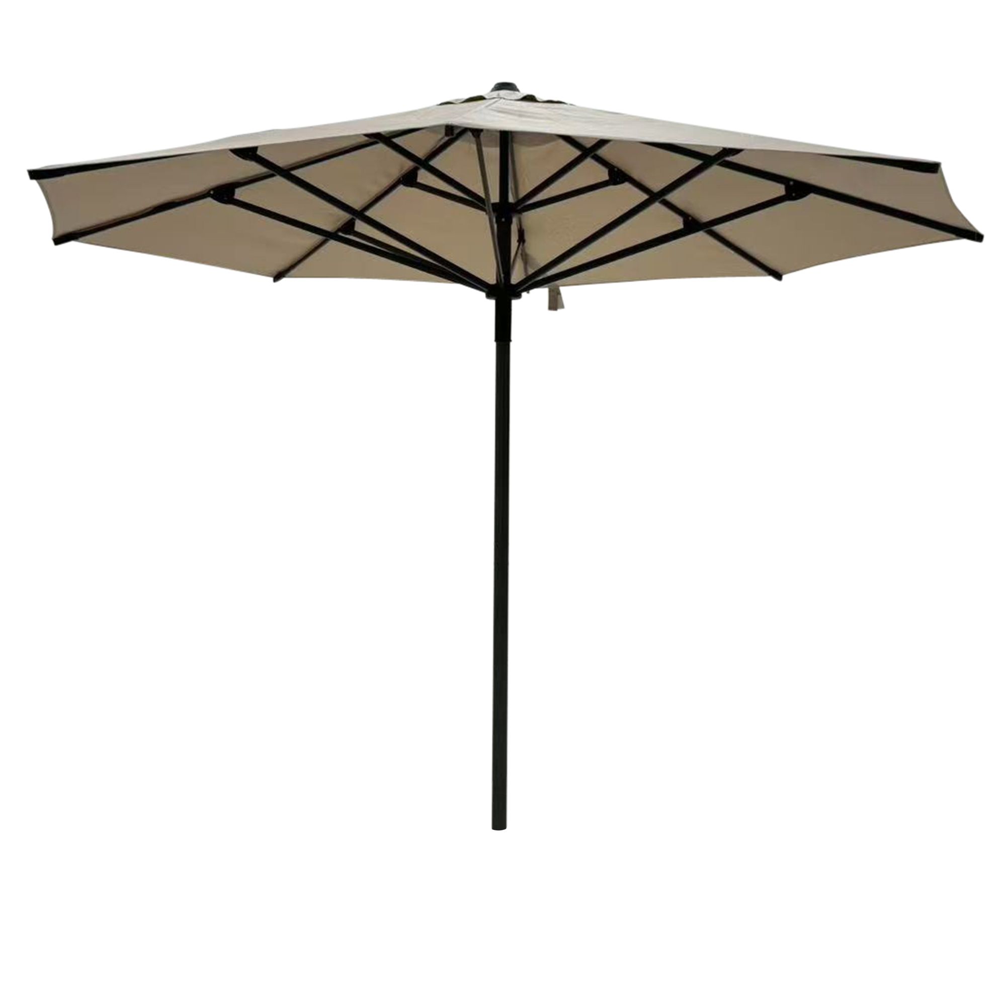 GREEN LOUNGE Push-up- Sonnenschirm UV80+ Sonnenschtz Ø3m, inkl.Schutzhülle