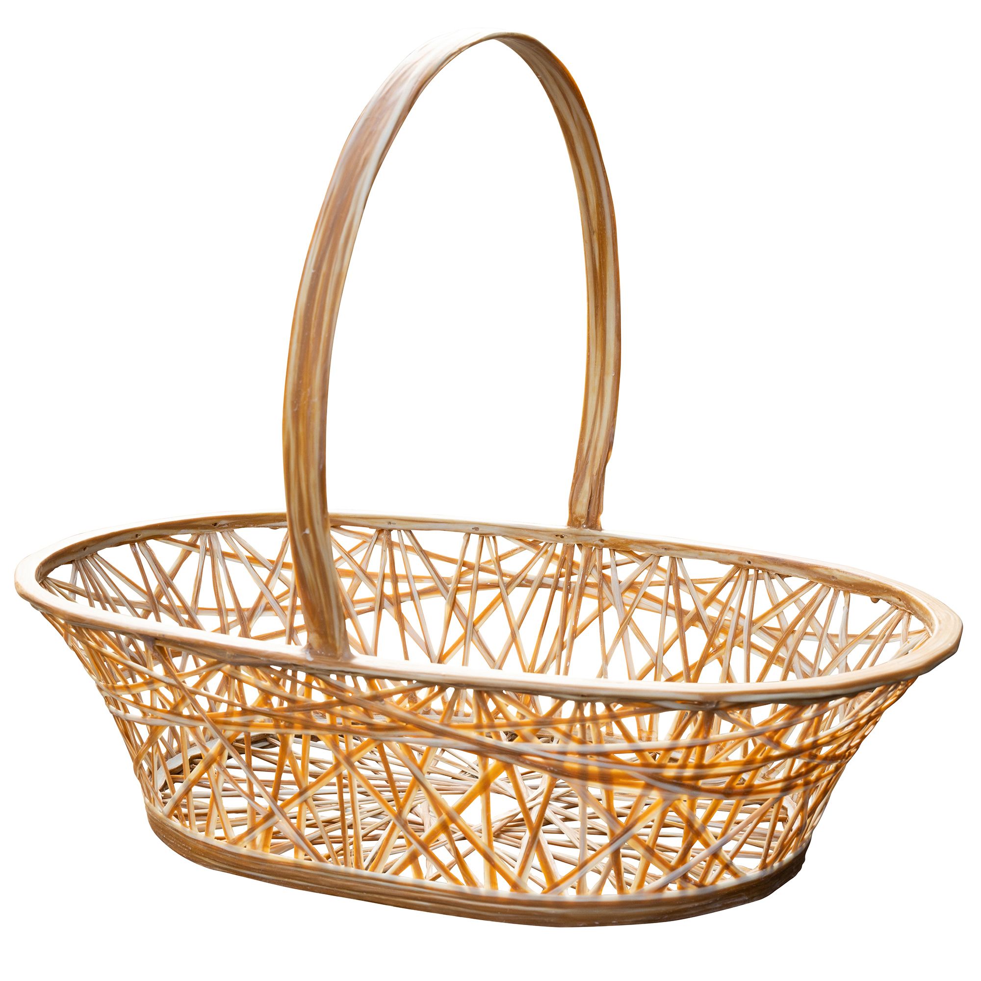 MASSON® Fiberglas Blumenkorb ca. 46x64x53cm 10J.Herstellgarantie