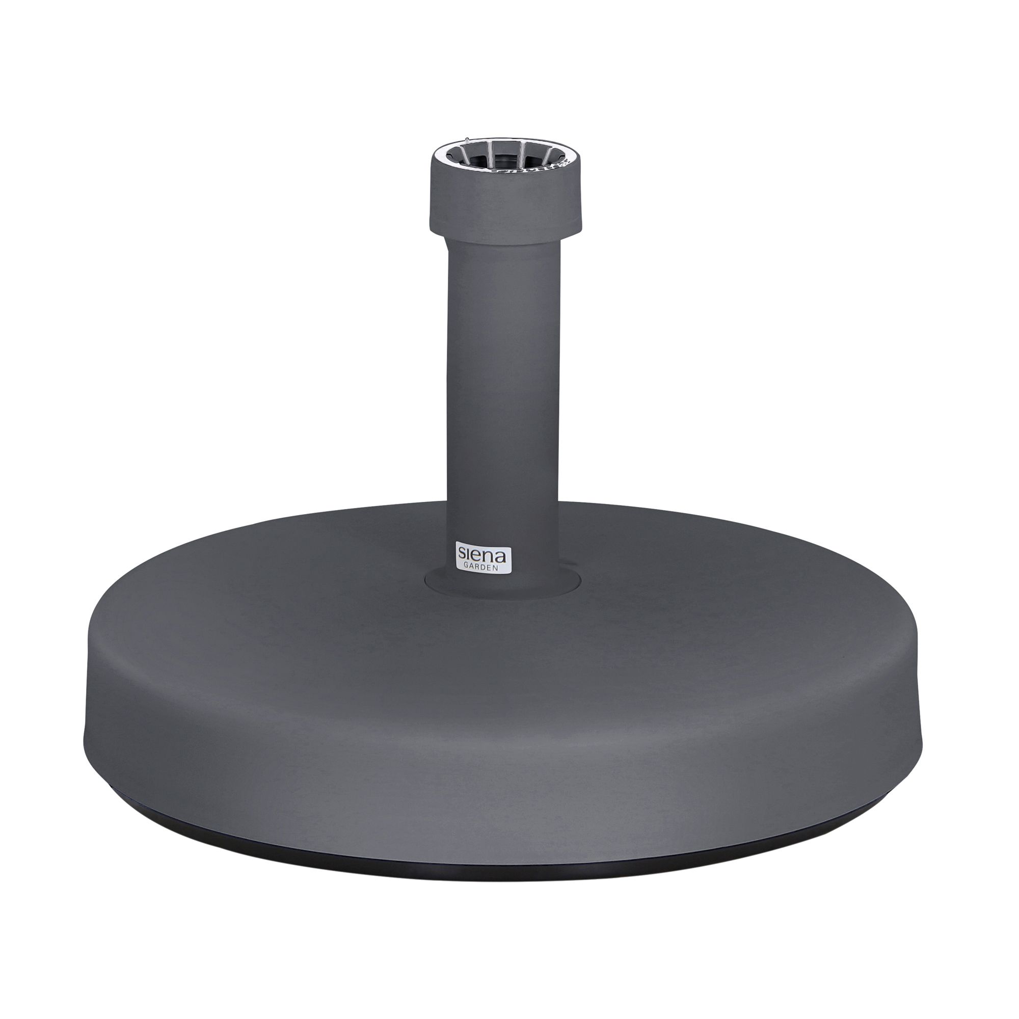 SIENA GARDEN Schirmständer 25kg Kunststoff befüllbar mit Sand Ø 46x11cm
