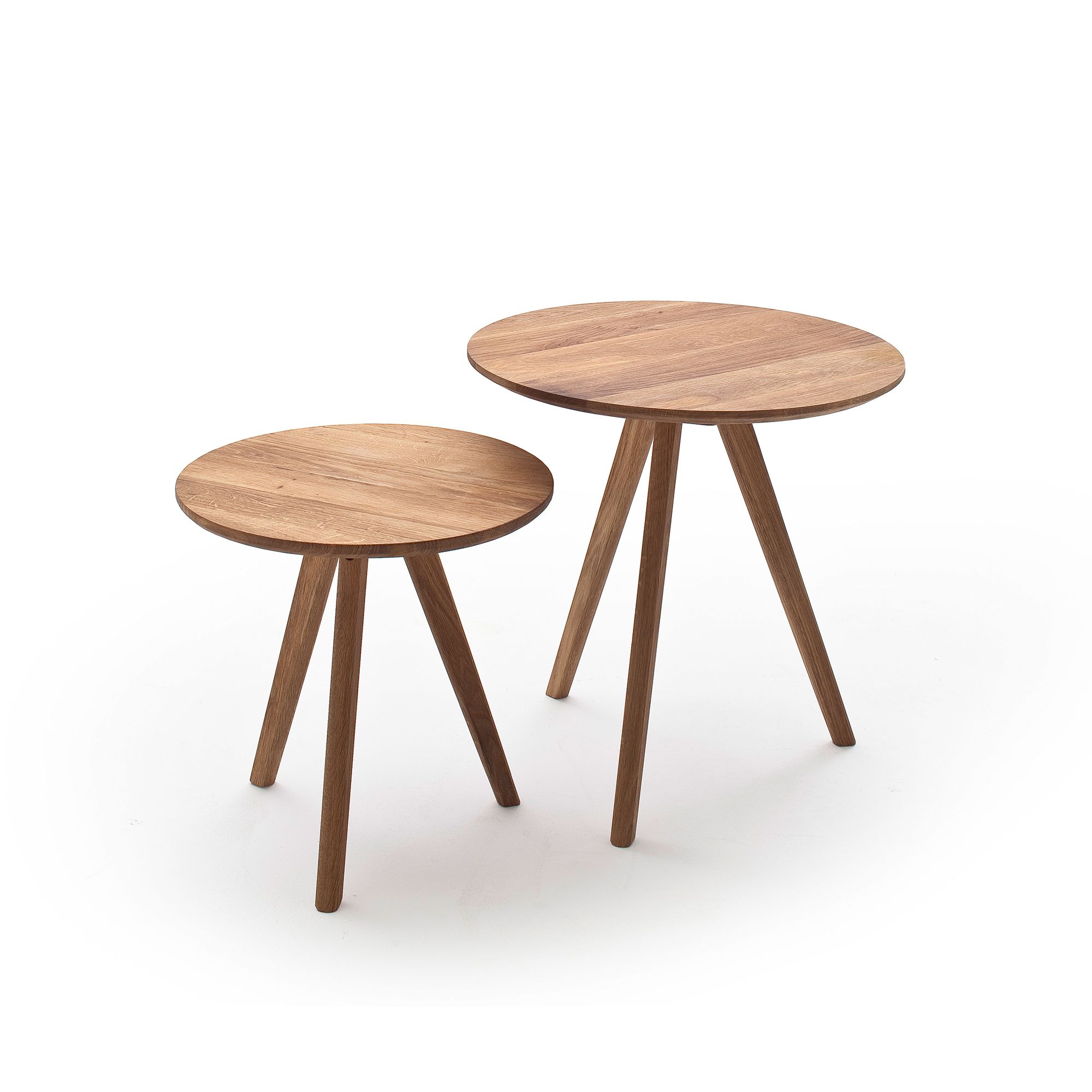 BODYFLEX LOUNGE Couchtisch BOLOGNIA Set aus 2 modernen Beistelltischen in 2 Größen