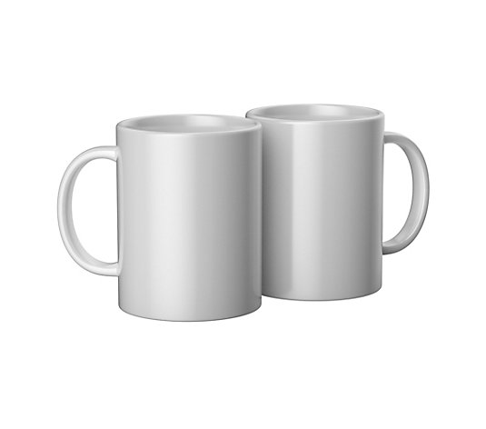 CRICUT® Tassenrohlinge Mug Press weiß mit je 440ml, 2tlg.