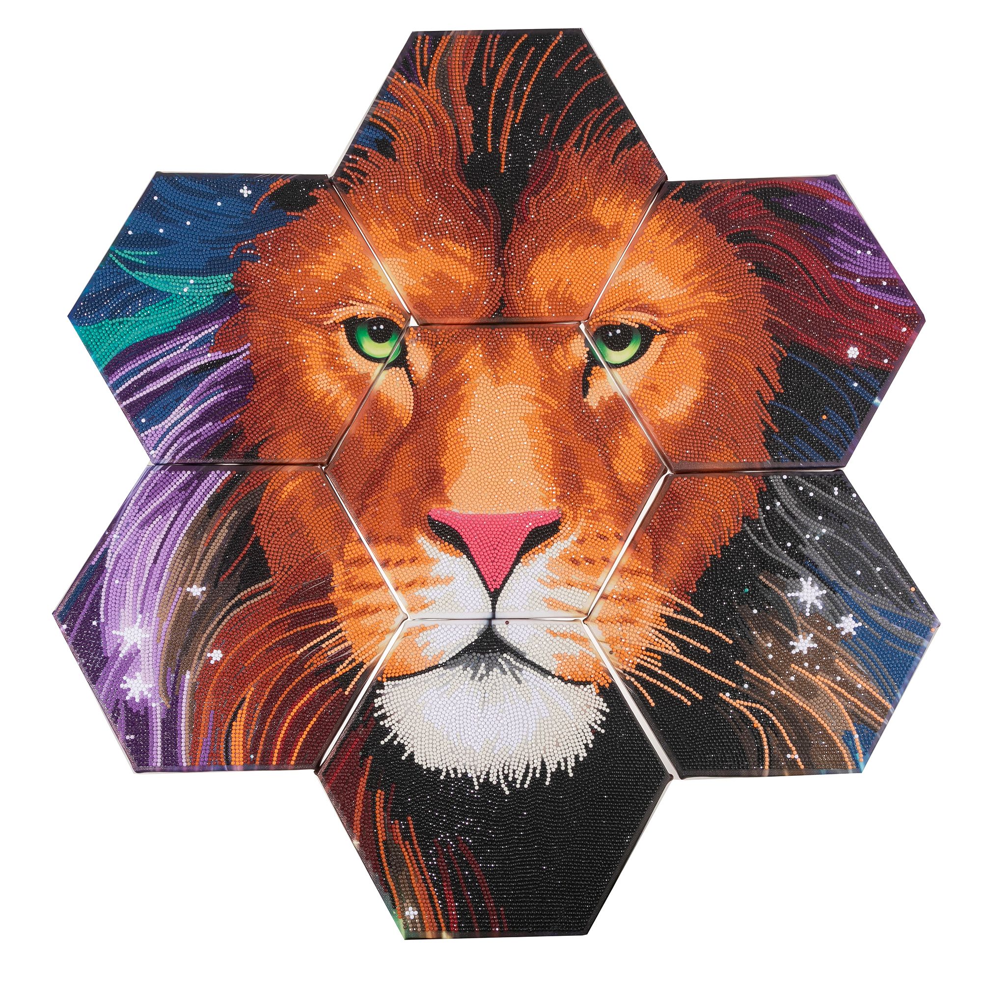 CRAFT BUDDY™ Diamond Painting Bild ca. 62,5x65cm aus 6-eck Keilrahmen 11tlg.