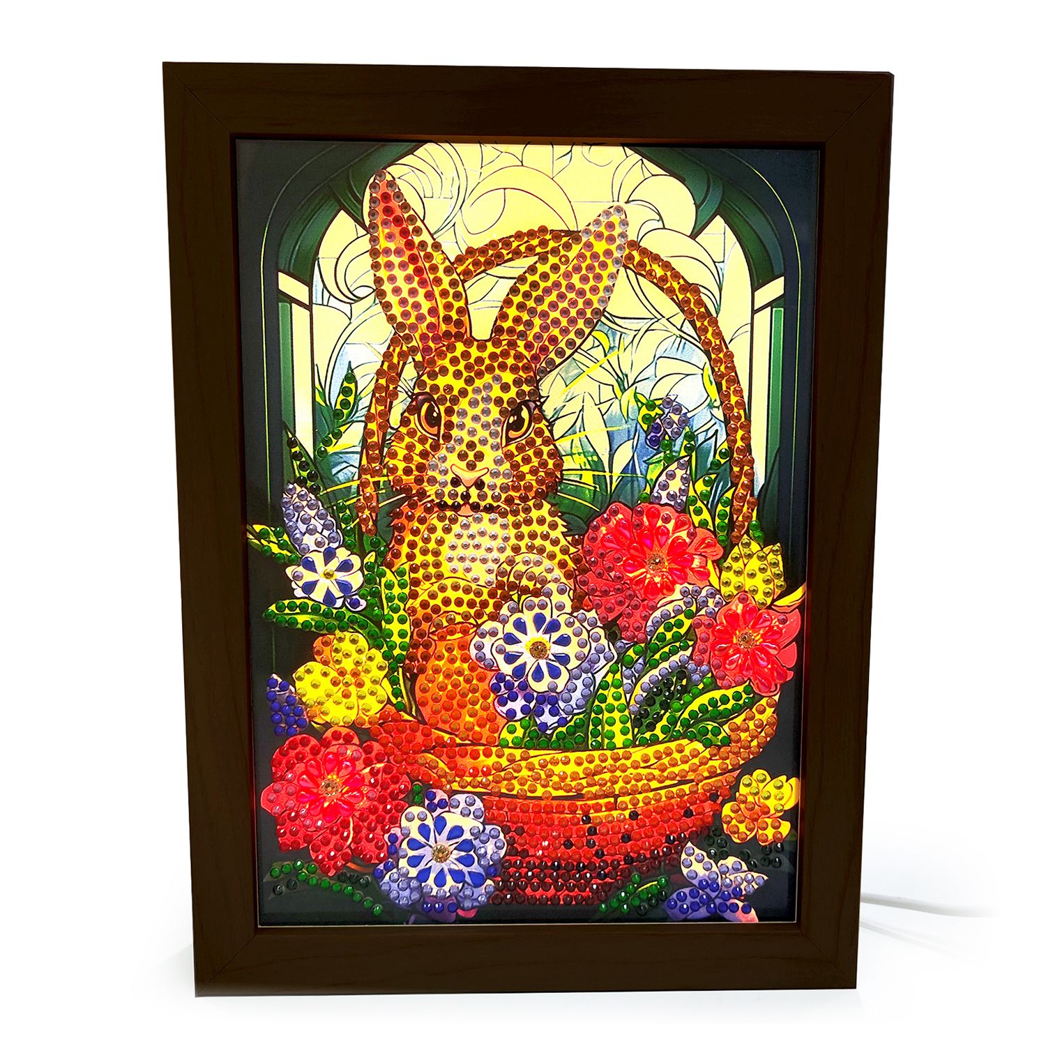 CRAFT BUDDY™ Diamond Painting LED-Bild Ostern 10tlg.
