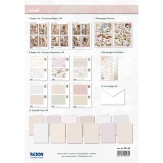REDDY Grußkarten-Set Viktorianische Kinder 37tlg.