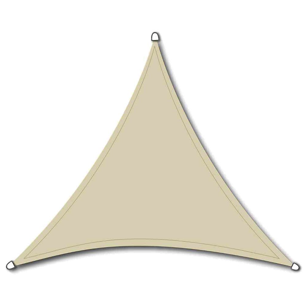 3-Eck-Sonnensegel SOLINO lichtdurchlässig gleichschenklig 3,6m