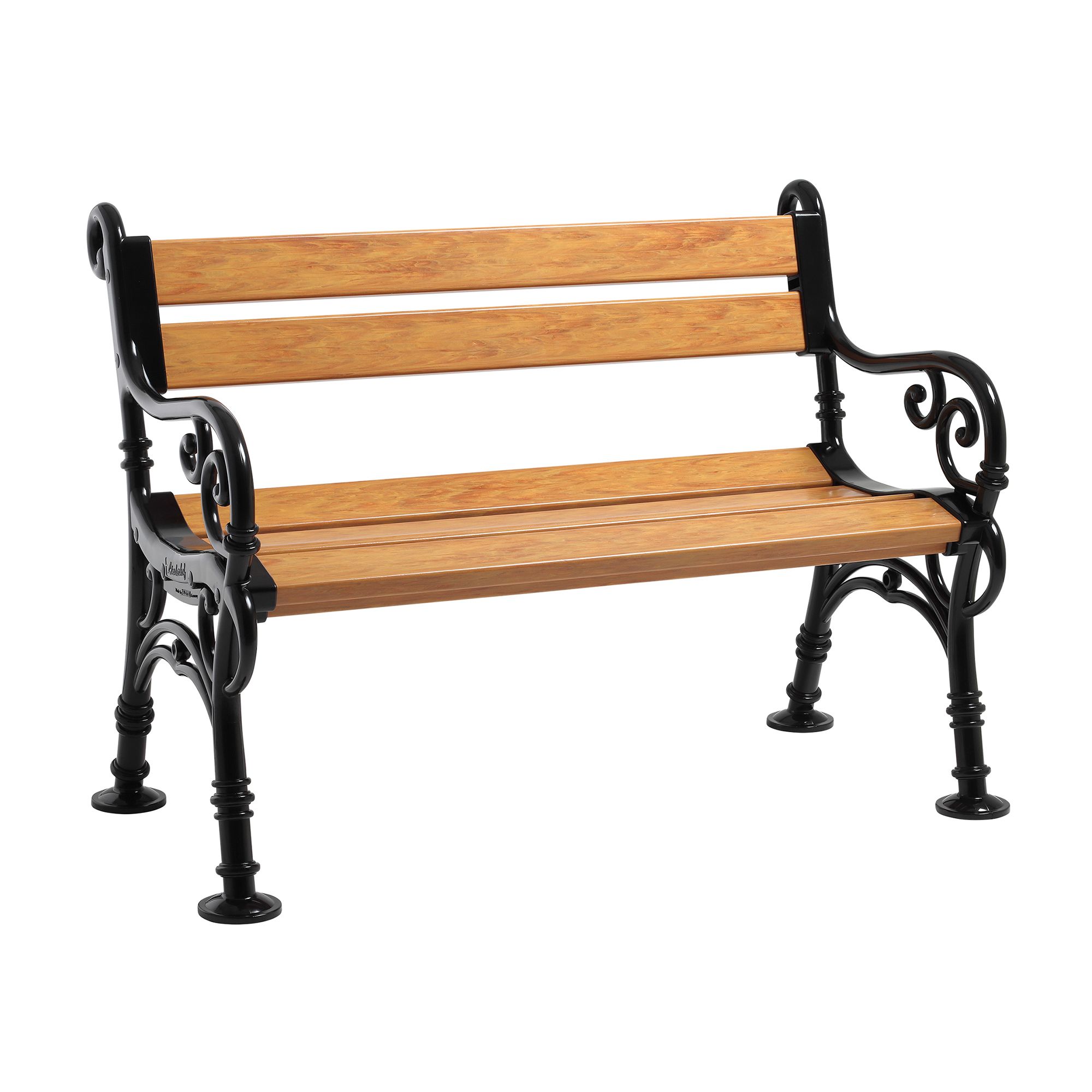 SIENA GARDEN 2-Sitzer Bank Linderhof Stahl-Gestell lakiert