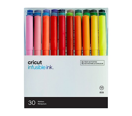 CRICUT® Infusible Ink™ 30 Stifte mit feiner Spitze verschiedene Farben