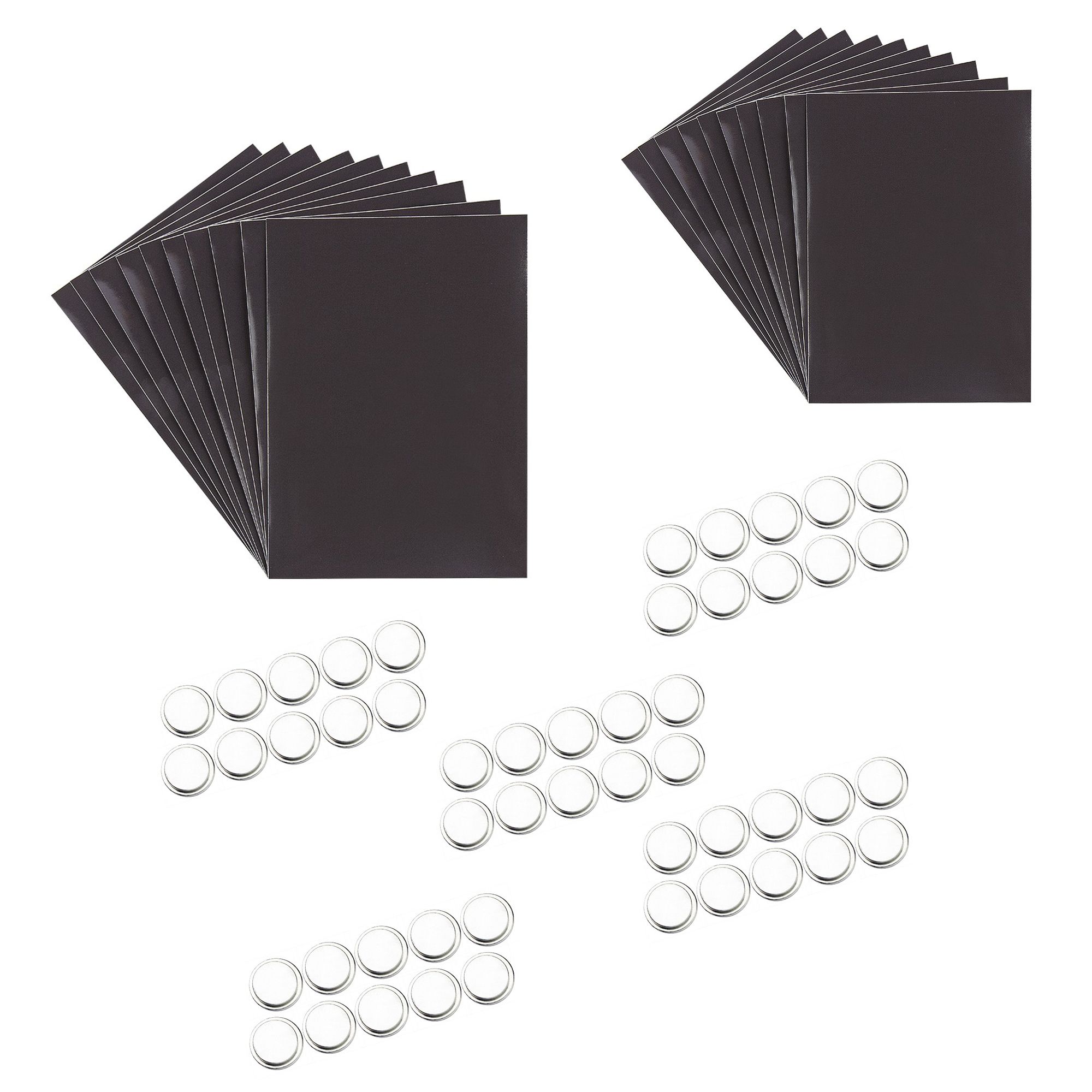 KARIN JITTENMEIER Kreativ-Set Magnete & Magnetbogen 120tlg.