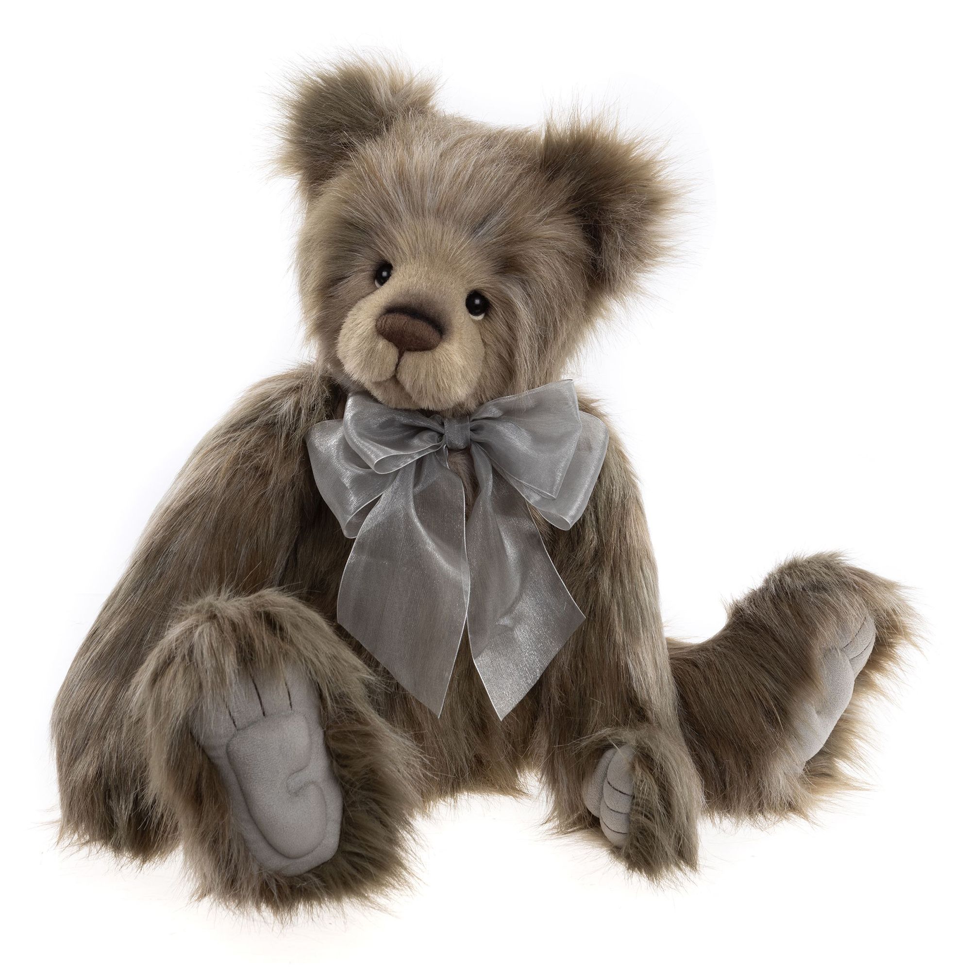 CHARLIE BEARS® Plüschbär Rosa mit Schleife Höhe ca. 64cm