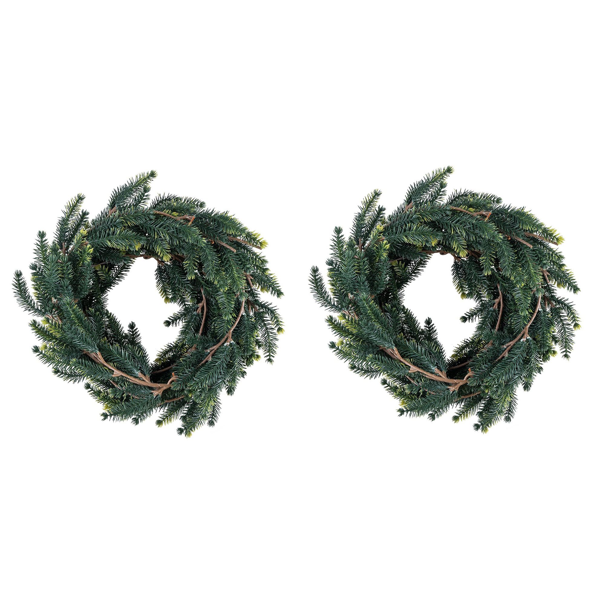 KARIN JITTENMEIER Dekofloristik-Set Tannengirlanden ca. 180cm lang 2tlg.