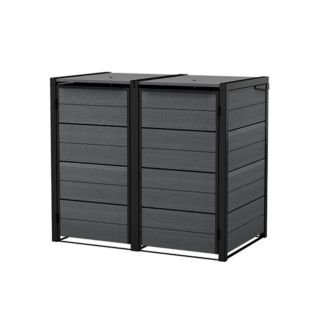 KETER® Mülltonnenschrank HIDE AWAY 240L ca. 138x121x85cm 10 Jahre Garantie