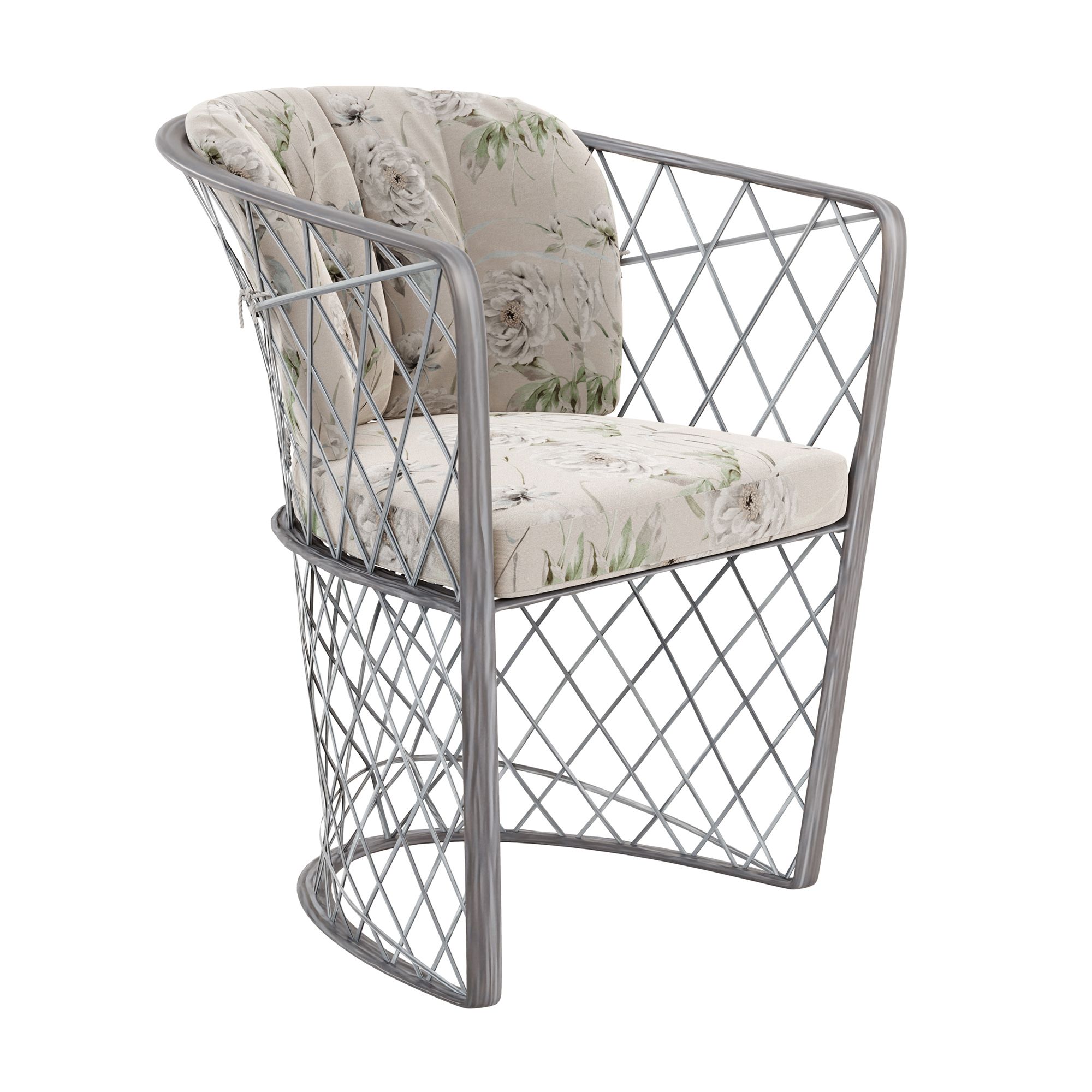 MASSON® Fiberglasmöbel Armlehnstuhl Topas ca. 62x60x82cm