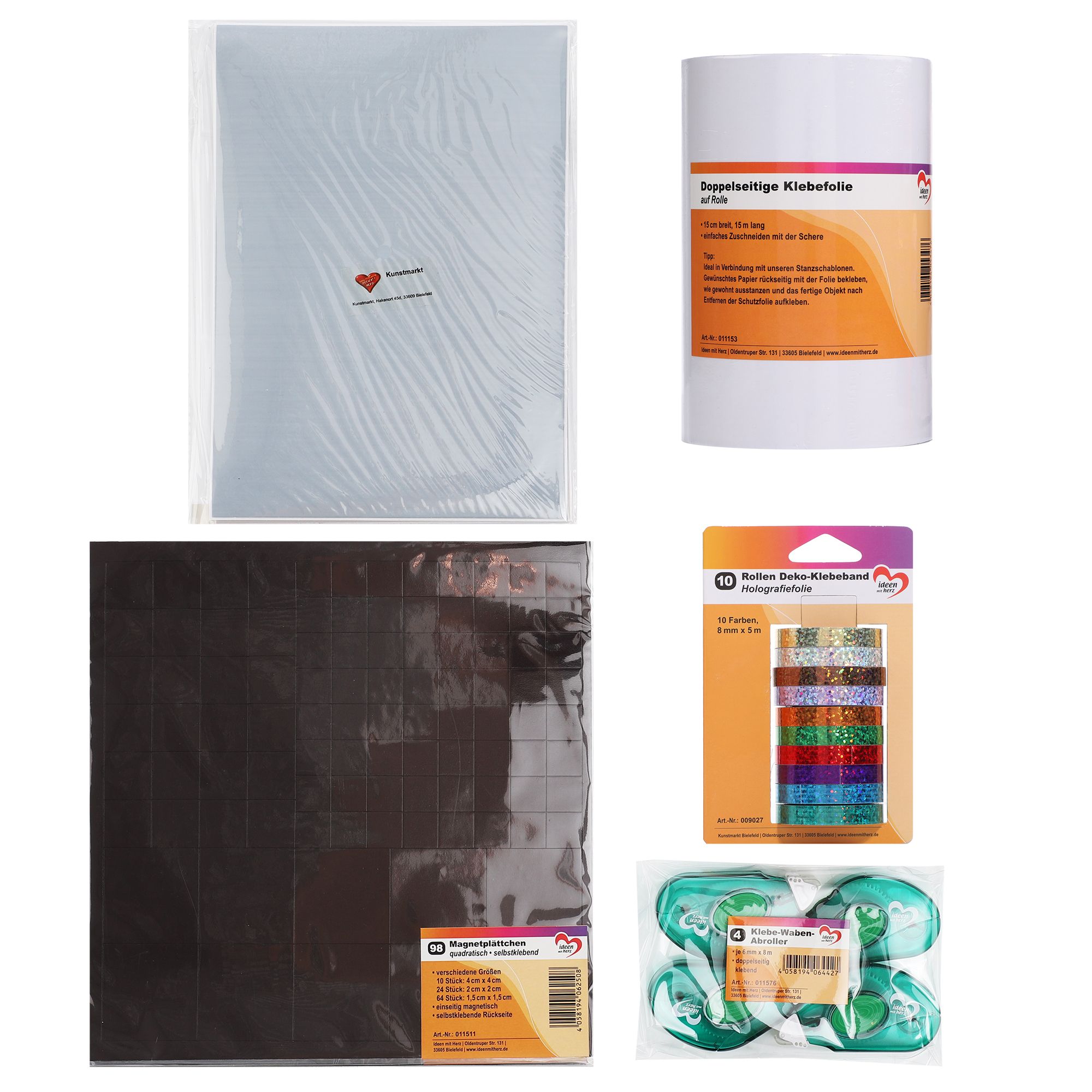 Doppelseitige Klebefolie – 10 Cm X 15 M, Stark Haftend, Transparent