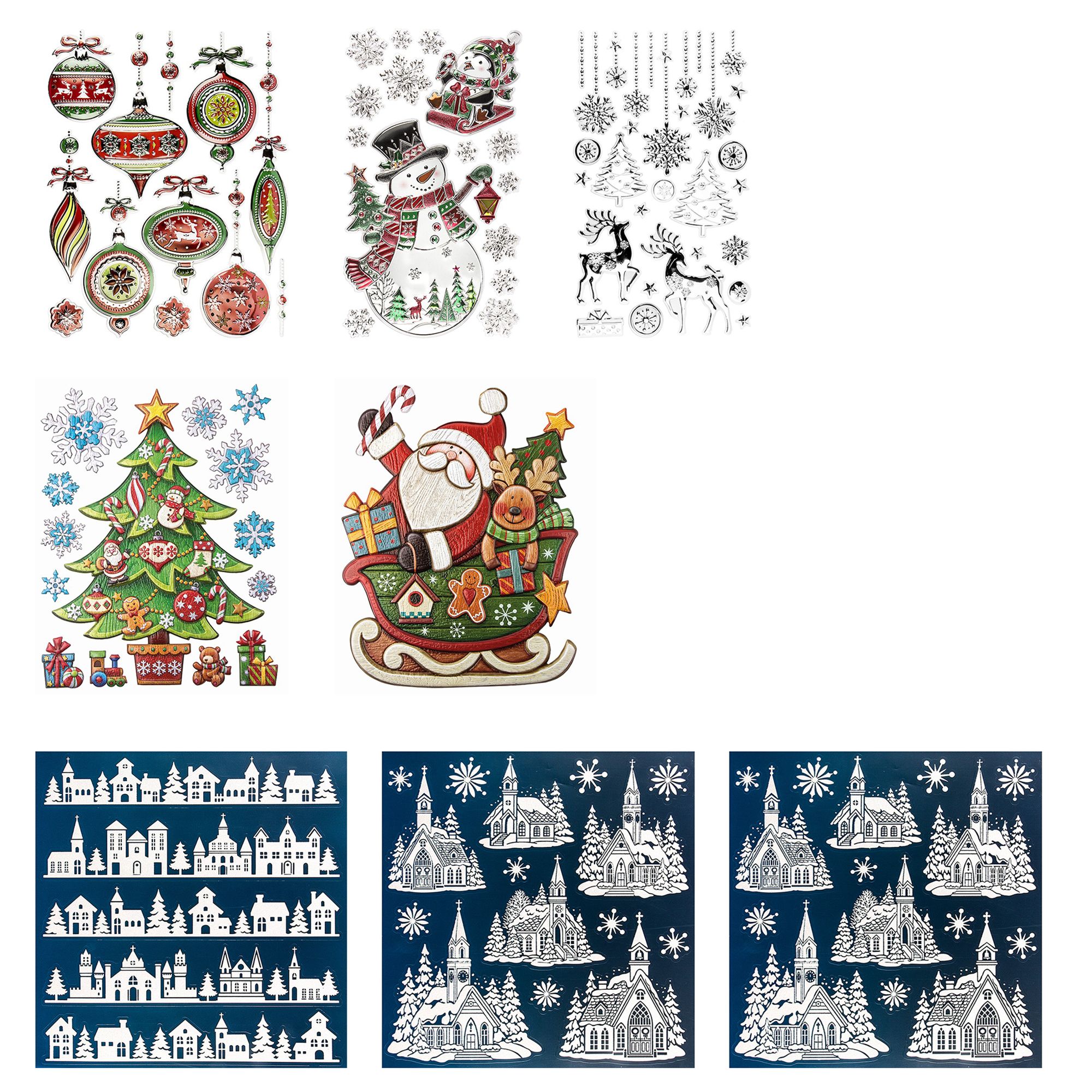 KARIN JITTENMEIER Sticker-Set Winterzeit verschiedene Designs 23tlg ...
