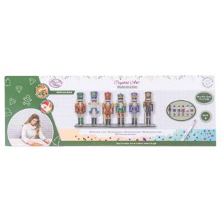 CRAFT BUDDY™ Diamond Painting Nussknacker ca. 45x11x19cm 5tlg