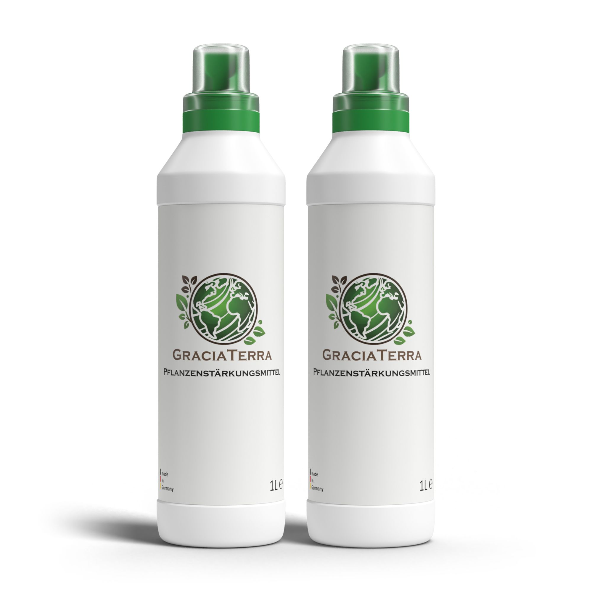 Gracia Terra Pflanzenstärkung Biostimulanz für widerstandsfähige Pflanzen, 2x 1.000ml