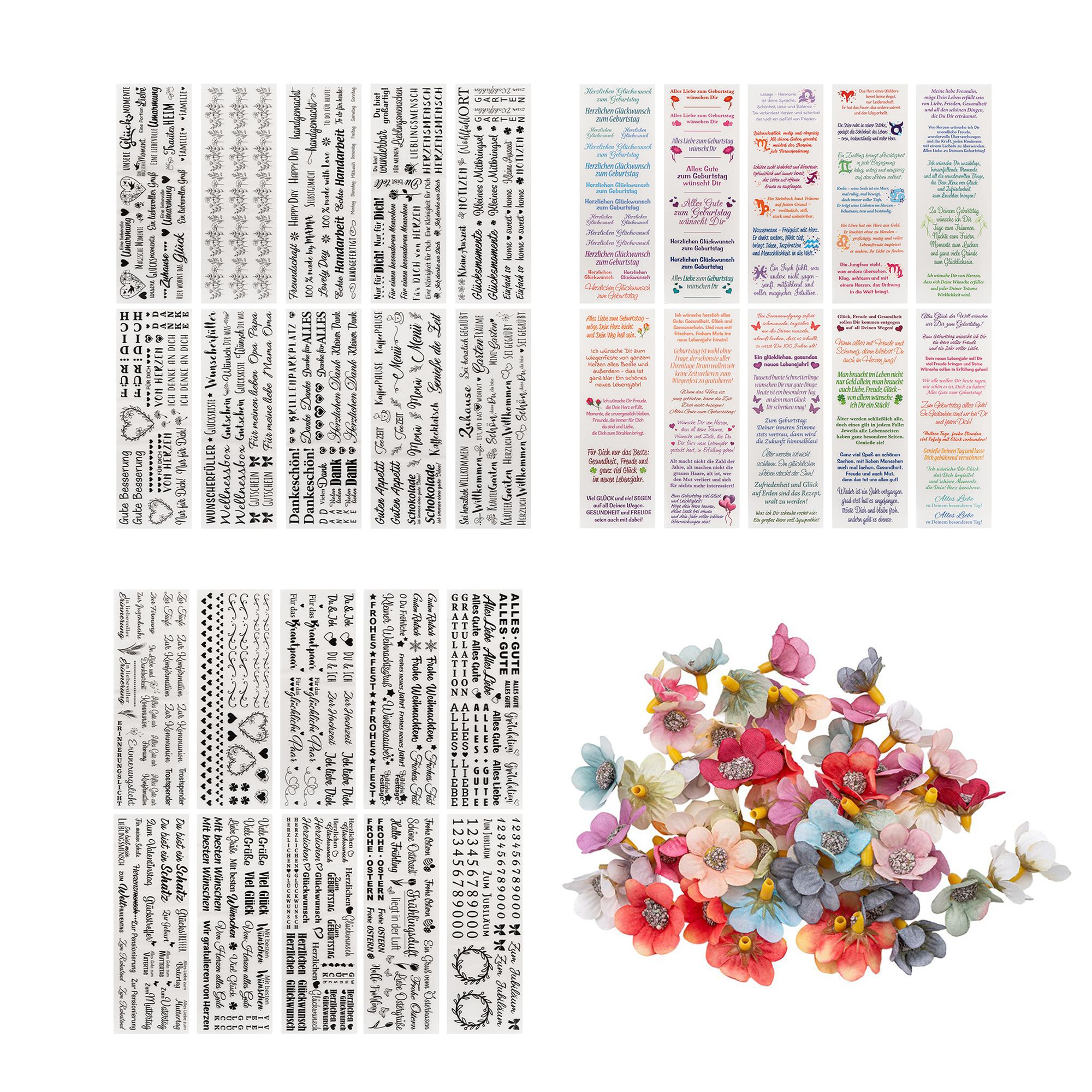 KARIN JITTENMEIER Kreativ-Set Premium Transfersmotive 34tlg.