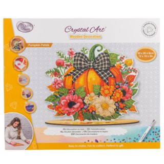 CRAFT BUDDY™ Diamond Painting Herbstdekoration ca. 30x25x8cm 5tlg.