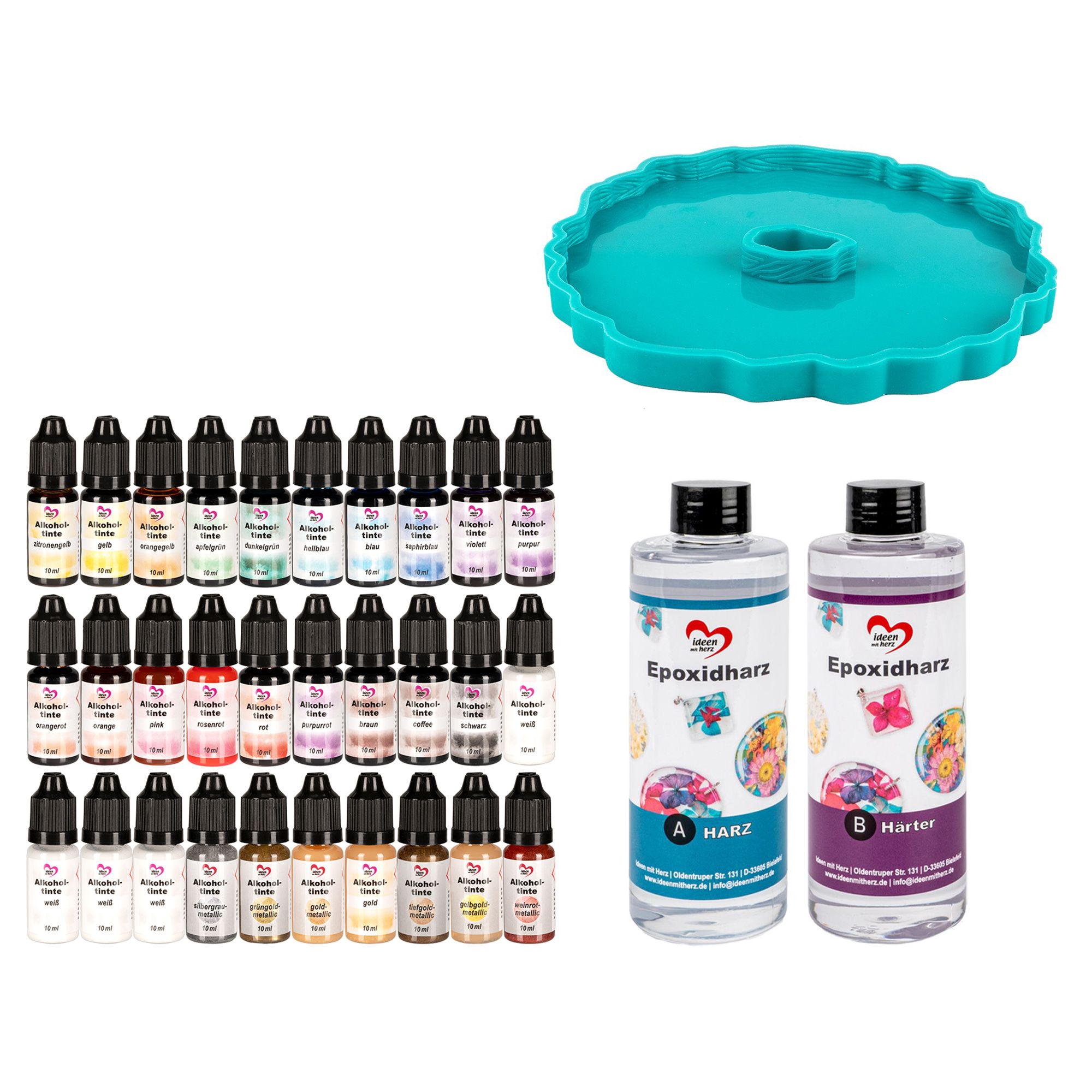 KARIN JITTENMEIER Club Artikel Epoxidharz & Alkoholtinte 32tlg.