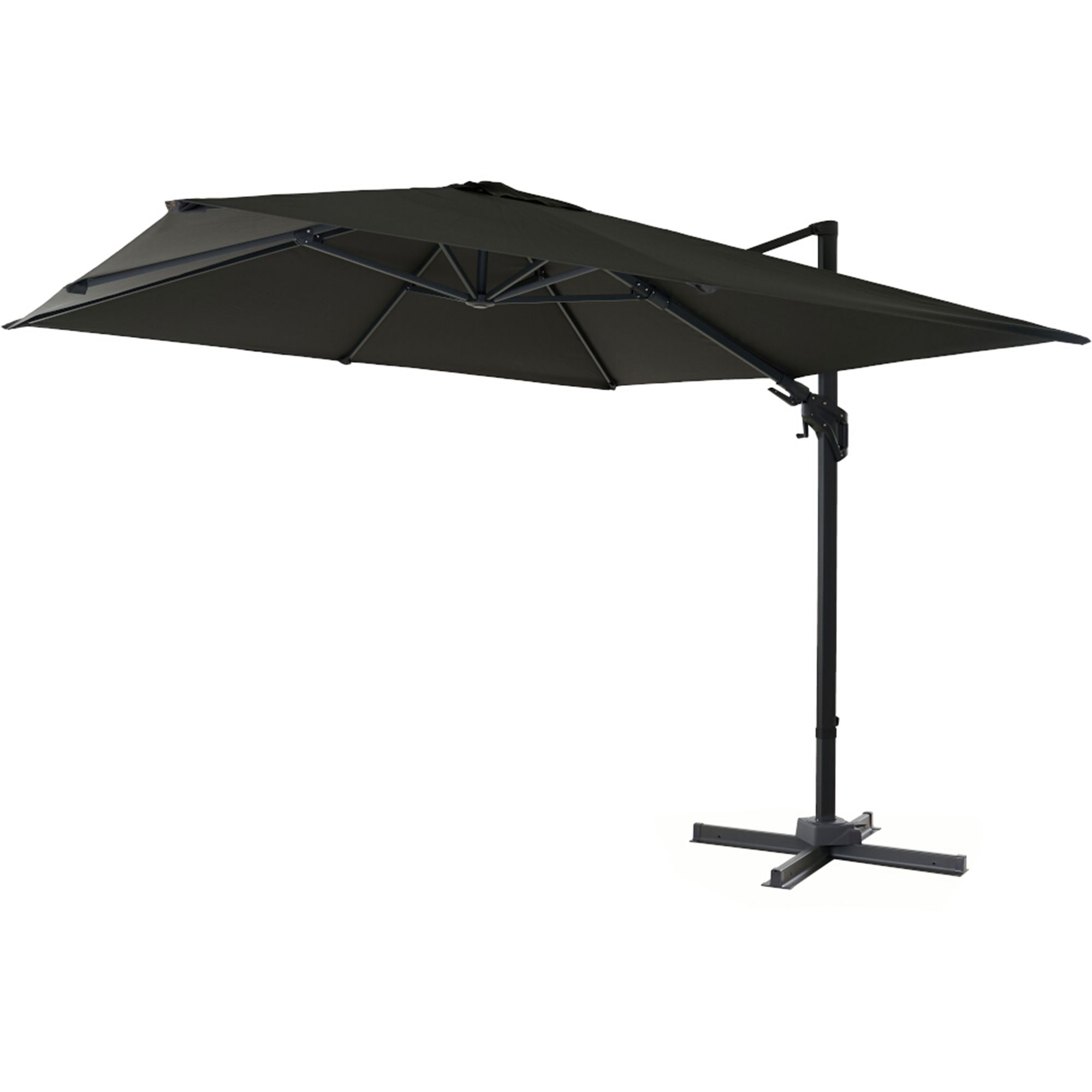 SIENA GARDEN Ampelschirm Elio 300x300cm Aluminium-Gestell Lichtschutz UVP 50+