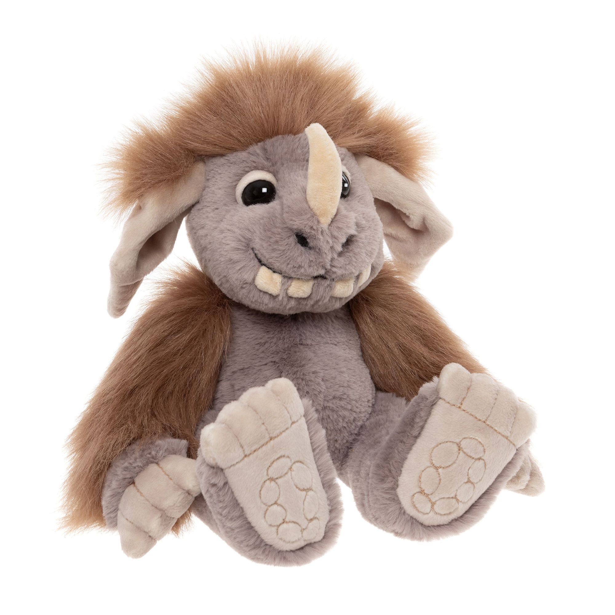 CHARLIE BEARS® Plüsch Monster Pebble geeignet ab 18 Mon. Höhe ca. 20cm