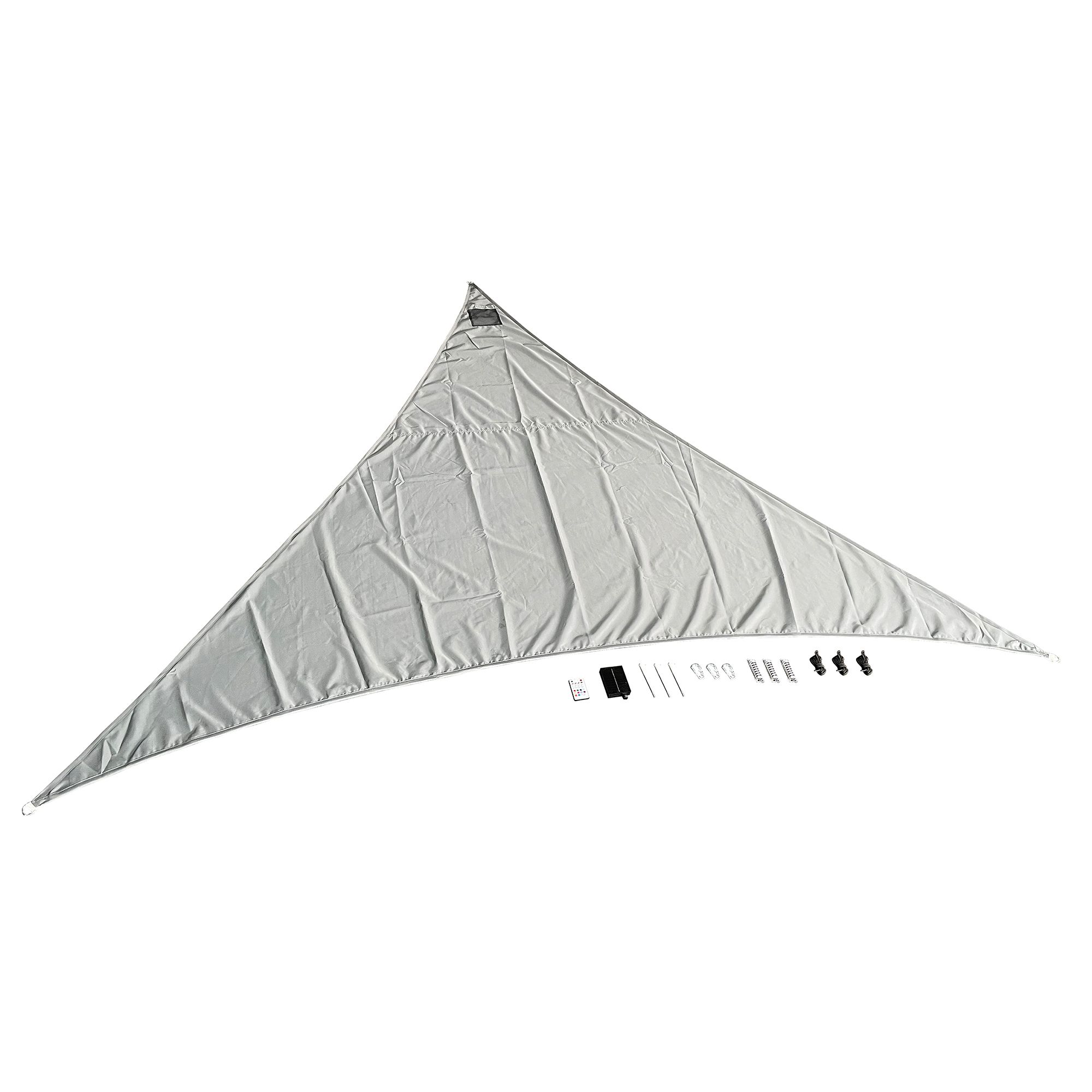 GREEN LOUNGE Sonnensegel UV80+ inkl. LED-Beleuchtung versch. Größen