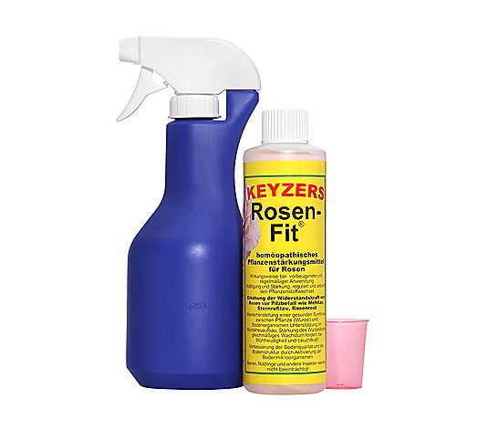 KEYZERS® Rosen-Fit® inkl. Messbecher & Sprühflasche 250ml