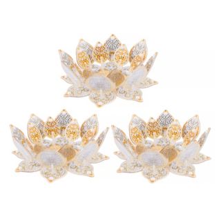 CRAFT BUDDY™ Diamond Painting 3 Kerzenhalter ca. 19,5x19,5x6cm 8tlg.