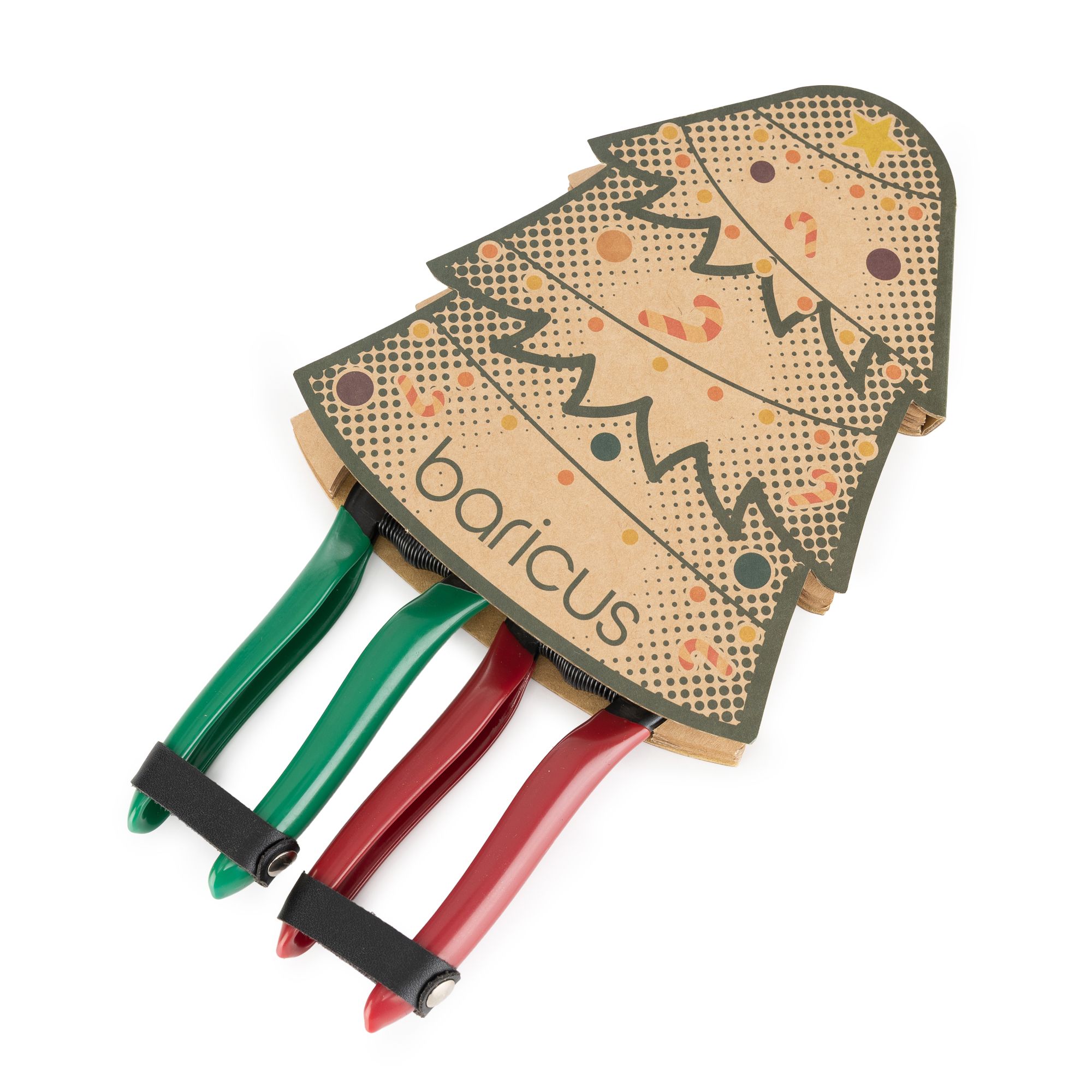 BARICUS Zauberscheren-Set gehärteten Klingen Weihnachts-Edition 5J.Herstellergarantie