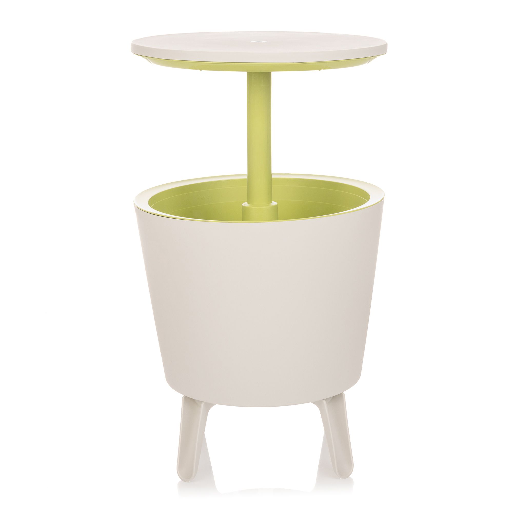 KETER® Cool Bar 30L Beistelltisch mit integr. Kühlbox Ø 49,5cm x 57/84,5cm