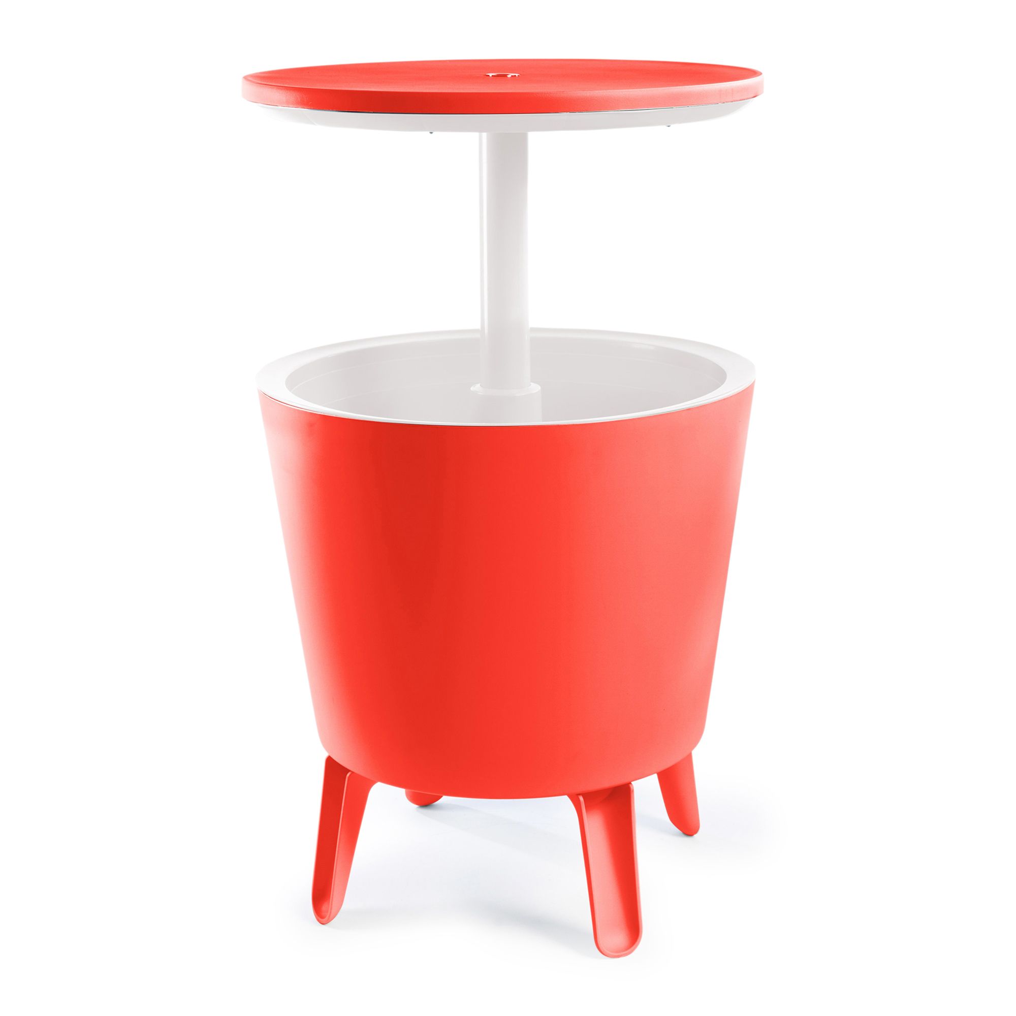 KETER® Cool Bar 30L Beistelltisch mit integr. Kühlbox Ø 49,5cm x 57/84,5cm